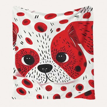 Плед для животных Home Creative - Red Dog, 130х150 см