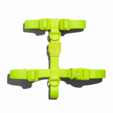 Шлея для собак Zee.Dog - NeoPro, Lime H-Harness, L