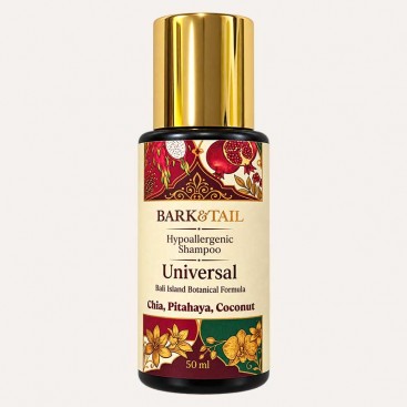 Гипоаллергенный универсальный шампунь Bark&Tail - Universal Bali Island Botanical Formula, 50 мл