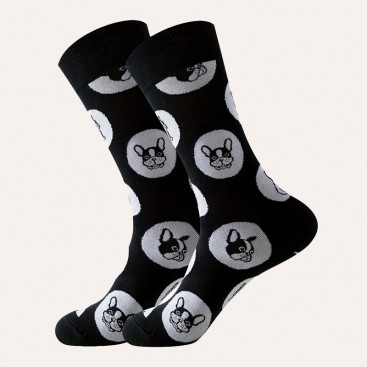 Шкарпетки з французом Septwolves Underwear - Frenchy in cercles, 36-39