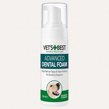 Vet’s Best Dental Foam - піна для догляду за зубами собак, 150 мл