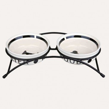 Миски на підставці Trixie - Bowl Set 0,2 5л/13 см