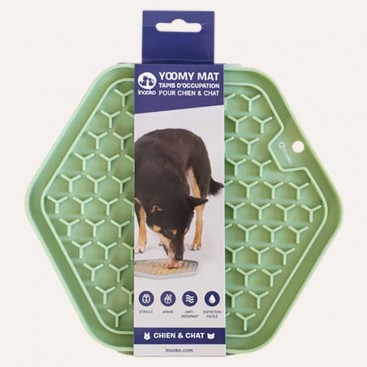 Килимок для вилизування - YoomY Mat - Пилово-зелений