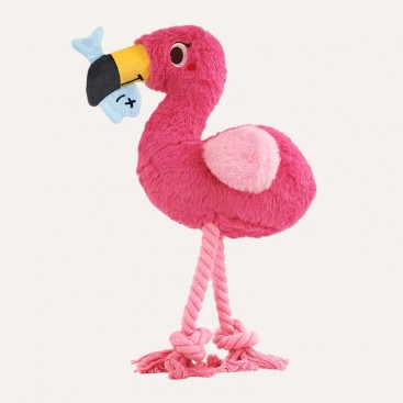 Мягкая игрушка для собак Huxley & Kent - Beach Daze Flamingo
