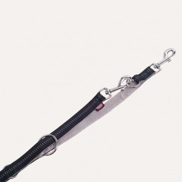 Nobby Повідець перестібка для собак Soft Grip 1,5х200см чорний