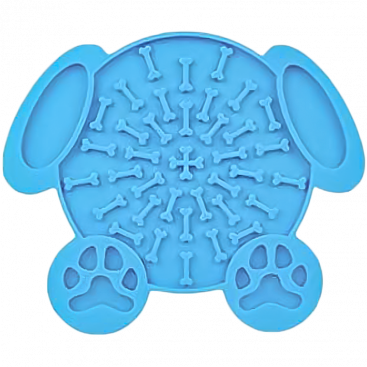Силиконовый коврик для слизывания лакомств в форме черепахи Szetosy - Turtle Blue