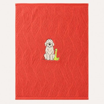 Полотенце для собак с вышивкой Montmorency - Terrier with Duck (50x100 см)
