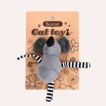 Іграшка для котів з мʼятою SiliCat - Мишка