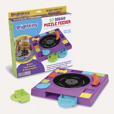 Интерактивная игрушка для собак Brightkins - DJ Doggo Puzzle Feeder