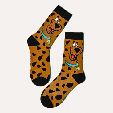 Шкарпетки жіночі Fansphere Goods - Scooby-Doo brown, 36-39