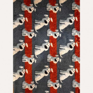 Флісова ковдра Montmorency - Песики, 75х100 см