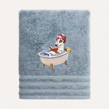 Махровий рушник для тварин Montmorency - Smart Bath Bullie (50x100 см)
