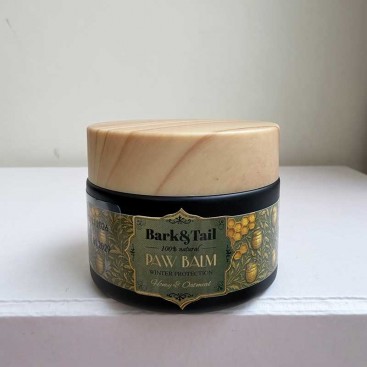 Натуральний бальзам для захисту лап взимку з ароматом меду Bark&Tail - Paw Balm, 50 г