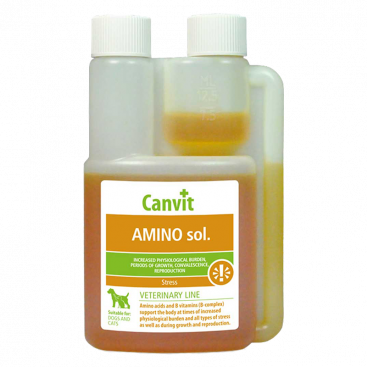 Вітамінний комплекс для відновлення енергії Canvit - Amino Sol 250 мл