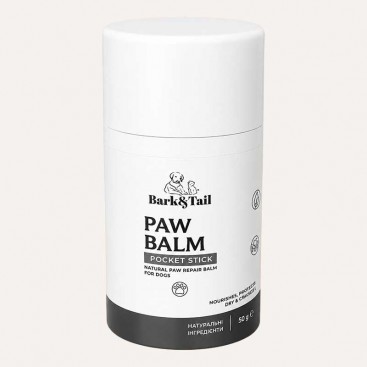 Захисний та зволожуючий гіпоалергенний бальзам для лап Bark&Tail - Paw Balm, 50 г