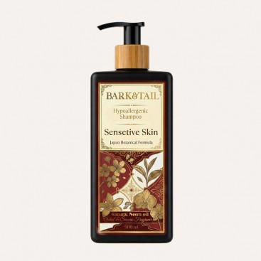 Гіпоалергенний шампунь для чутливої шкіри Bark&Tail - Sensetive Skin Japan Botanical Formula, 250 мл