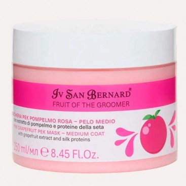 Маска Iv San Bernard Frutta Pink Grapefruit для середньої шерсті для собак та котів, 250 мл