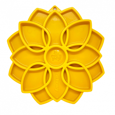 Миска для медленного кормления SodaPup - Mandala, желтый