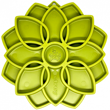 Миска для медленного кормления SodaPup - Mandala, зеленый