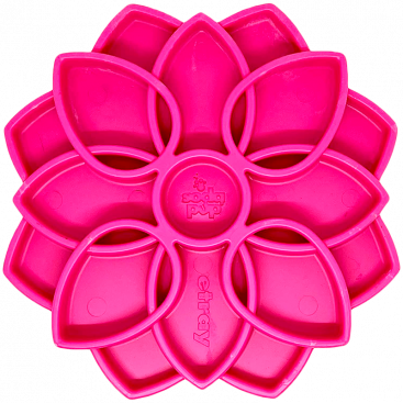 Миска для медленного кормления SodaPup - Mandala, розовый