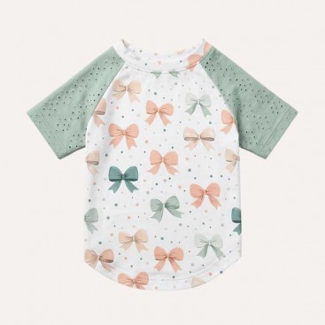 Футболка для собак Montmorency - Mint bows, M mini