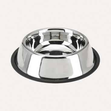 Миска для собак металлическая на резине Swastic - SWI 700 мл