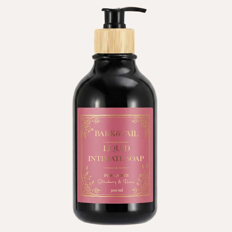 Рідке мило для інтимних зон собак-дівчат Bark&Tail - Intimate liquid paw soap for ladies, 300 мл