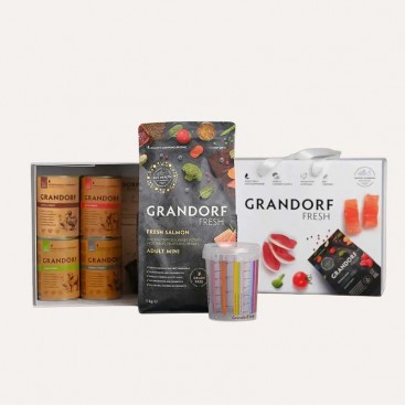 Промобокс Grandorf Fresh  для собак малих порід з лососем №1