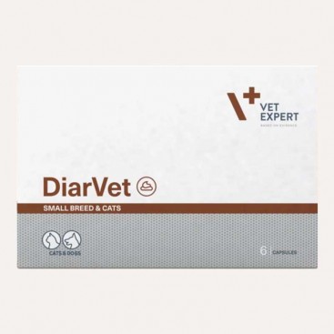 Капсули для собак і котів проти діареї VetExpert - DiarVet 1 шт