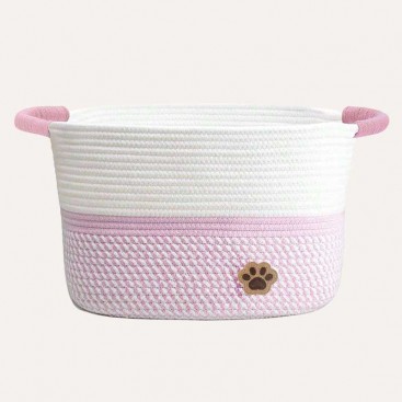 Кошик для зберігання іграшок PetsIn - Double Paw Pink