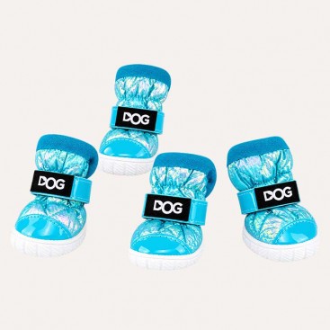 Ботинки для собак DOG - Blue Fur, размер 3