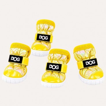 Черевики для собак DOG - Yellow Fur, розмір 4