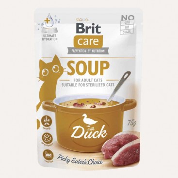 Суп для котів з качкою Brit Care - Soup with Duck, 75 г