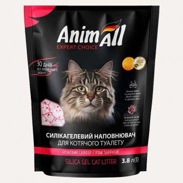 Наповнювач силікагелевий AnimAll - Pink Sapphire, 3.8 л