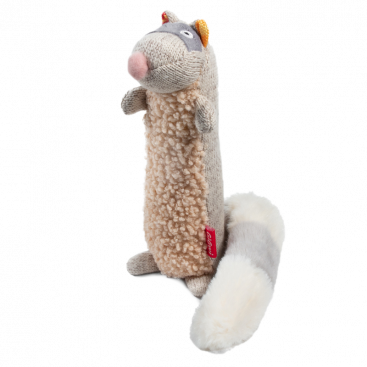 Іграшка для собак GiGwi - Plush Friendz Coon, 17 см