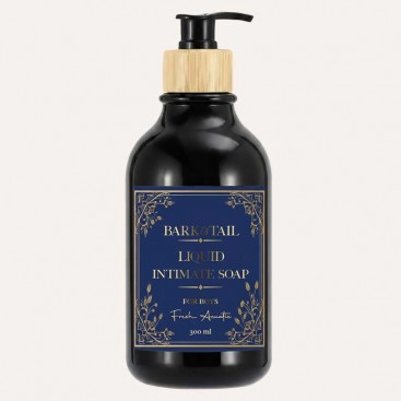 Рідке мило для інтимних зон собак-хлопчиків Bark&Tail - Intimate liquid paw soap for boys, 300 мл Рідке мило для інтимних зон собак-хлопчиків Bark&Tail - Intimate liquid paw soap for boys, 300 мл