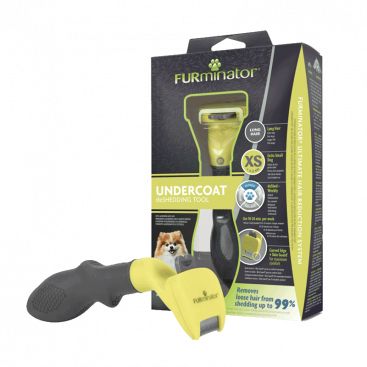 Инструмент для вычесывания маленьких собак с длинной шерстью FURminator deShedding Tool