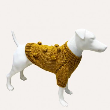 Свитер для собак Дотс goodboy.swtrs - Mustard,S