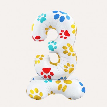Повітряна кулька на день народження песика Fiesta - Color Paws 3