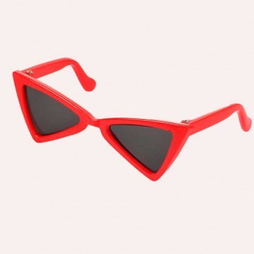 Солнцезащитные очки для домашних животных треугольной формы - Pets Glasses red