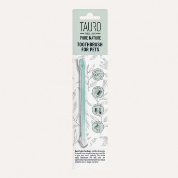 Зубна щітка для догляду за зубами собак та кішок - Tauro Pro  Pure Nature Зубна щітка для догляду за зубами собак та кішок - Tauro Pro  Pure Nature