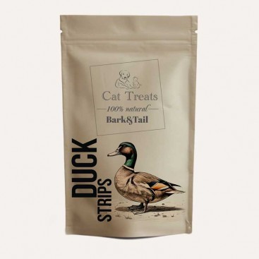 Натуральні ласощі для собак качка Bark&Tail - Dog Treats 100 % Duck, 50 г