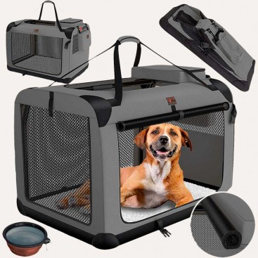 Переноска для транспортування собак Lovpet - Anthracite, XXL