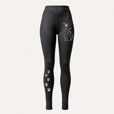 Легинсы женские InLove - Dogs & Sport, L