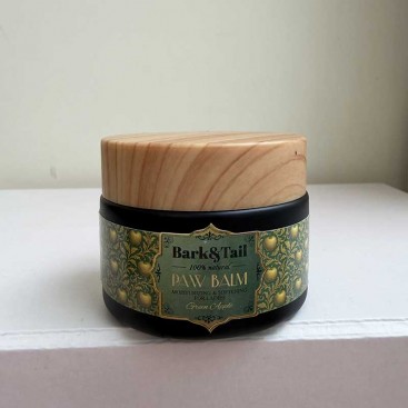 Натуральний бальзам для зволоження,пом’якшення лап з ароматом зеленого яблука Bark&Tail-Paw Balm,50г