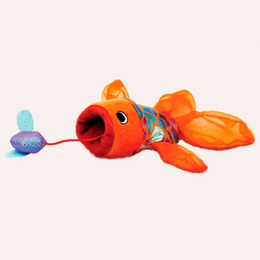Іграшка для котів золота рибка Kong - Crackles Gulpz Fish