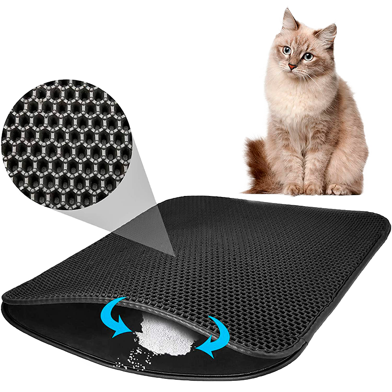 Pieviev cat best sale litter mat