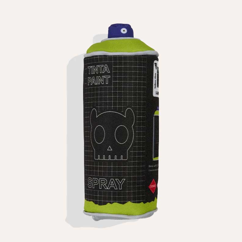 DISSIZIT!×XLARGE コラボスプレー缶クッション Іграшка для собак Zee.Dog - Spray Can Toy Lozt купити в
